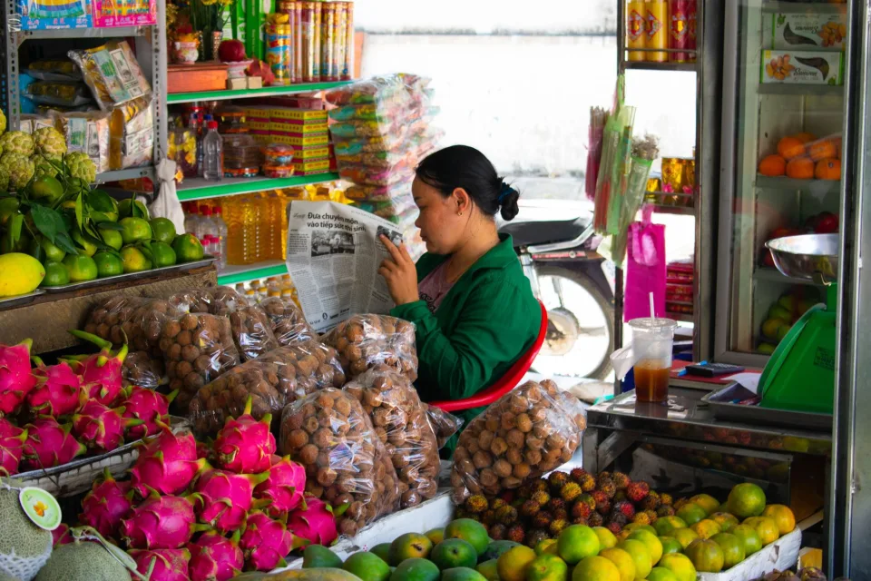 Hàng về buổi sáng